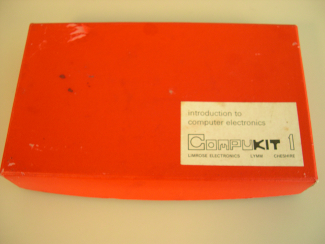 The Compukit 1 arrived in a striking red box.
