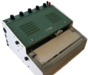 A view of the vintage Heath Servo-Recorder an important part of computer history A view of the vintage Heath Servo-Recorder an important part of computer history