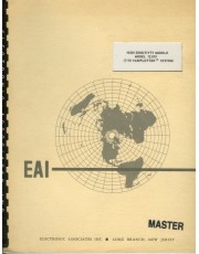 A view of the vintage Electronic Associates Inc. High Sensitivity Module 12.819 (1110 Variplotter© System) Manual an important part of computer history A view of the vintage Electronic Associates Inc. High Sensitivity Module 12.819 (1110 Variplotter© System) Manual an important part of computer history