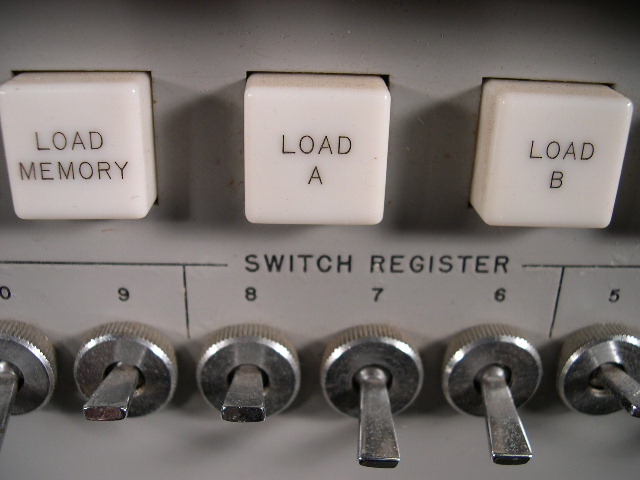  image of Switch register close-up. 