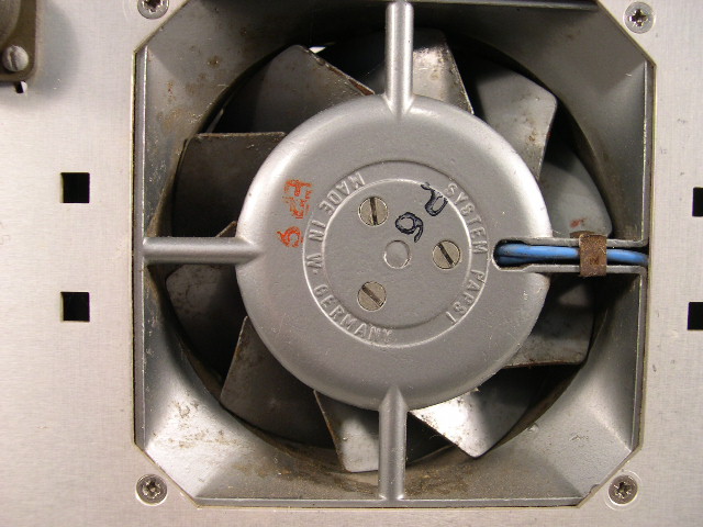  image of The fans on the back of the computer. 