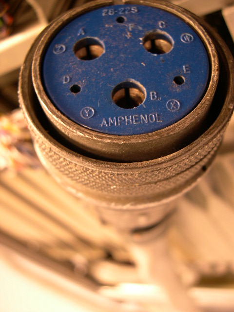  image of Another Amphenol plug shot. 