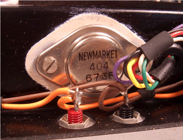 image of A Newmarket transistor. 