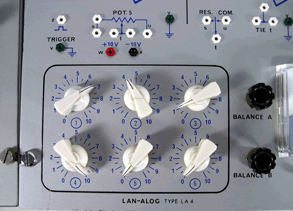  image of Knobs on the left of the meter. 