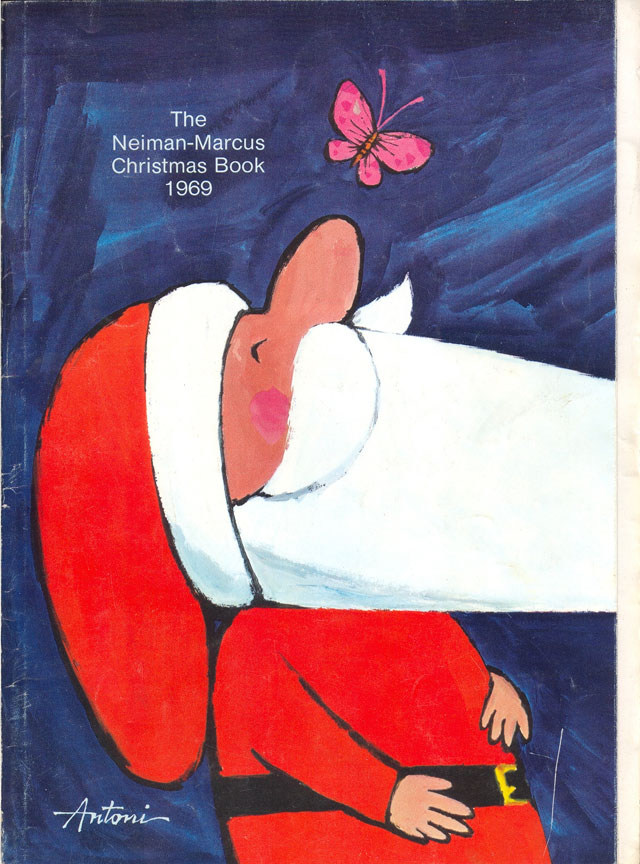  image of The cover of the 1969 Neiman-Marcus Christmas Catalog. 