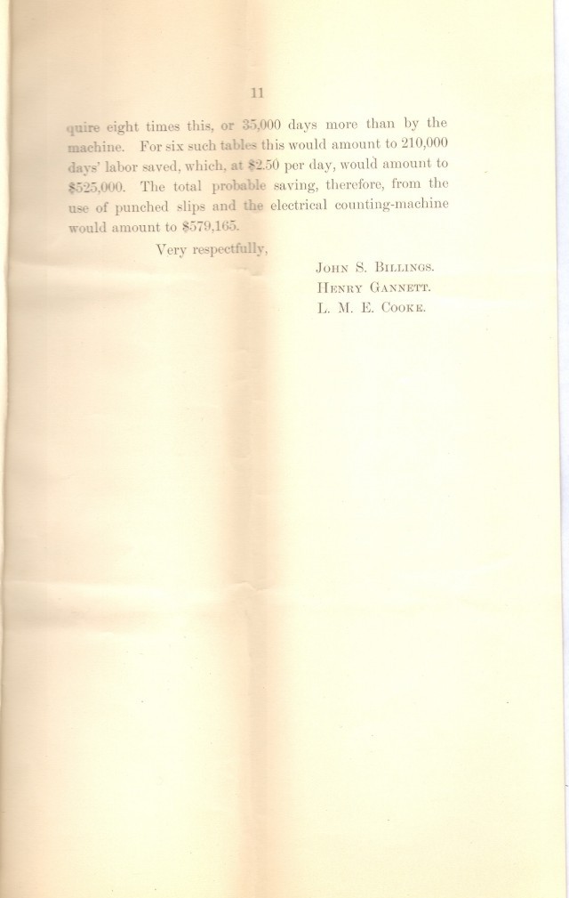  image of The last page of the Report. 