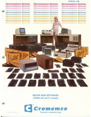 A view of the vintage Cromemco Spring 1981 Catalog an important part of computer history A view of the vintage Cromemco Spring 1981 Catalog an important part of computer history