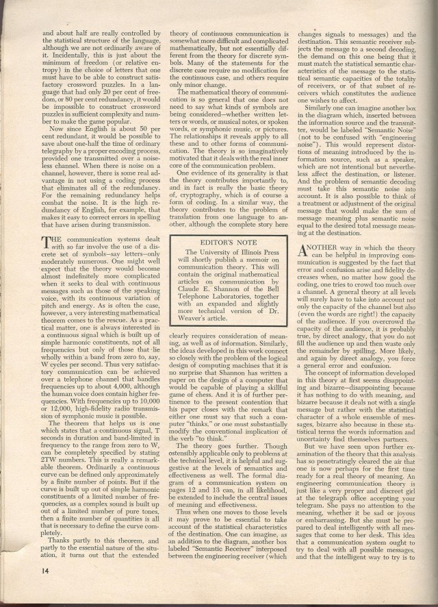  image of Continuation of article.  Note comment on upcoming book. 