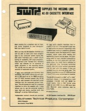 A view of the vintage Southwest Technical Products Corporation AC-30/6800 flyer an important part of computer history A view of the vintage Southwest Technical Products Corporation AC-30/6800 flyer an important part of computer history