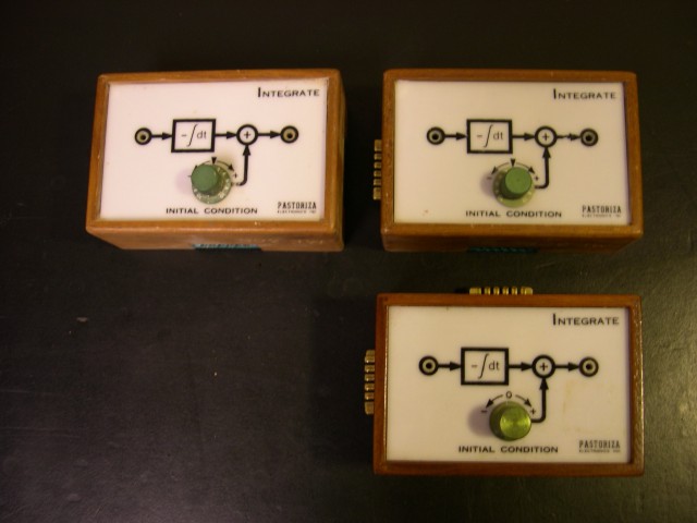 Picture of three integraters.