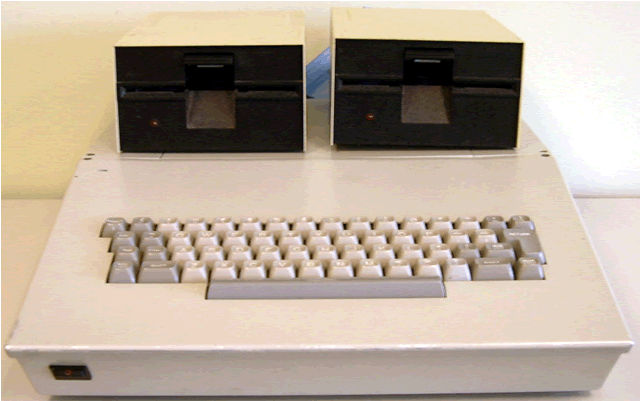  image of Front shot with both included disk drives. 